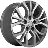 Диски Khomen KHW 1608 6.5x16 5*114.3 ET45 DIA54.1 F-Silver-FP Литой купить с бесплатной доставкой в пункты выдачи в Петербурге